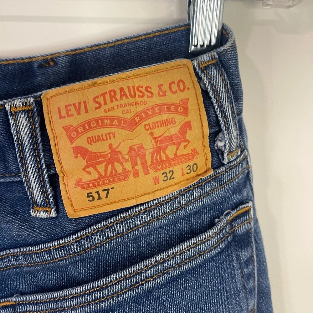 Levi's‎ Classic Indigo Straight Jeans 517